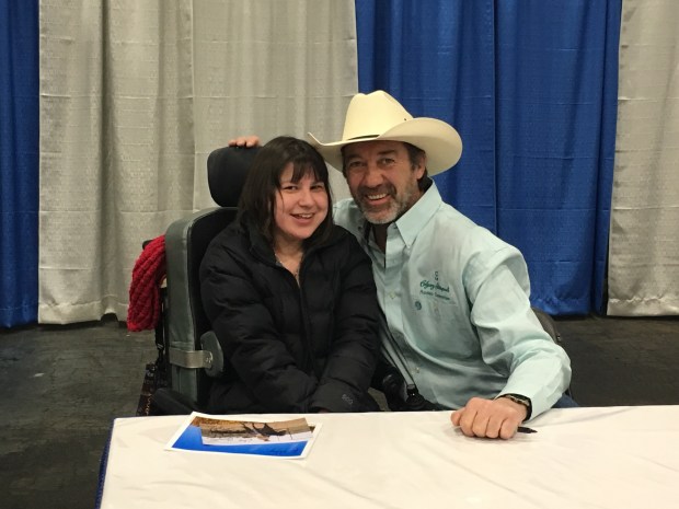 Kelsey and Grampa Jack from Heartland