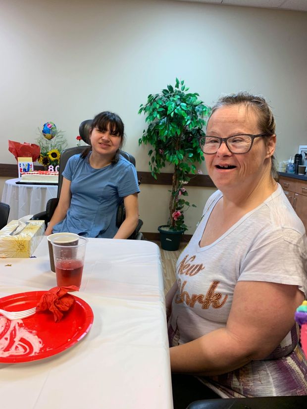 Kelsey and Theresa bevs birthday